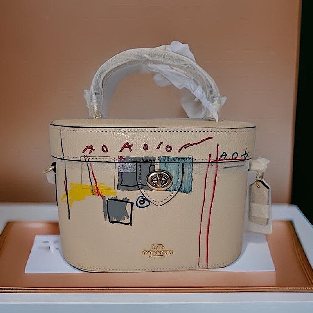 RARE Jean-Michel Basquiat x COACH - Two Way vanity bag - Limited Edition Collab - Picture 3 of 9